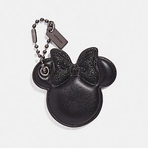NEW COACH MINNIE MOUSE BOW PURSE TAG